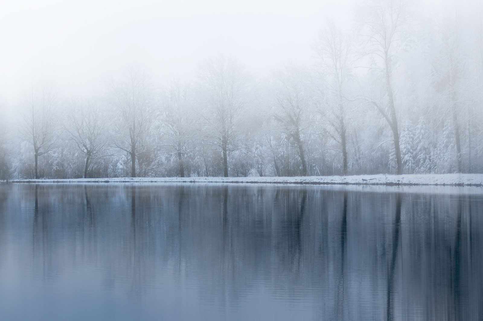 Winterstimmung am See